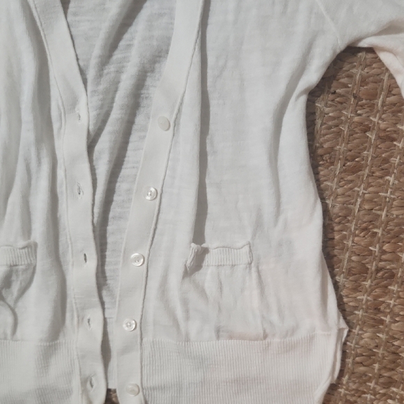 SO Women's Cream Button-Up Cardigan - Picture 4 of 9